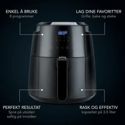 Wilfa Air Fryer 1500W 3,5 Liter